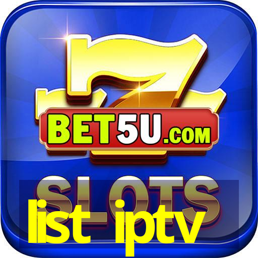 list iptv